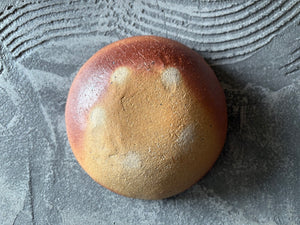 生畑皿山窯【京都】前野直史　スリップウエア 呉須 深鉢 16cm16