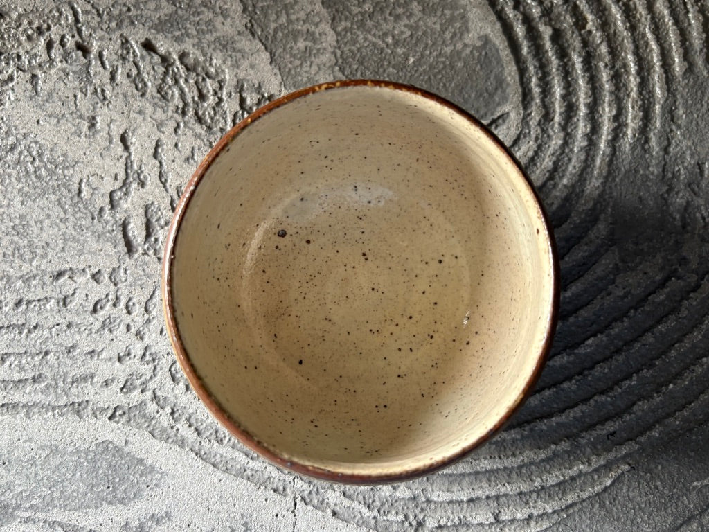 羅以音窯【福岡】江口誠基　香澄　アフリカ彫刻　丸鉢15