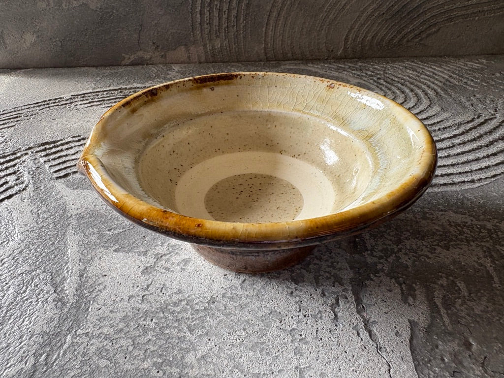 キマノ陶器【栃木】木間伸哉　ひかり　4.5寸片口83