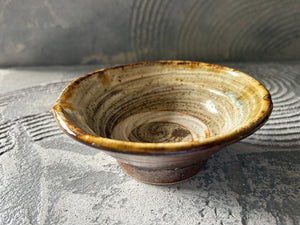 キマノ陶器【栃木】木間伸哉　ひかり　4.5寸片口80