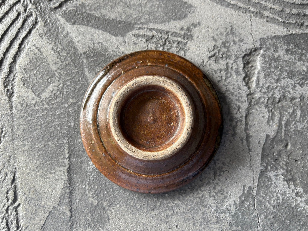 キマノ陶器【栃木】木間伸哉　ひかり　3寸リム皿73