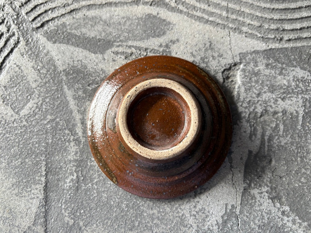 キマノ陶器【栃木】木間伸哉　ひかり　3寸リム皿71