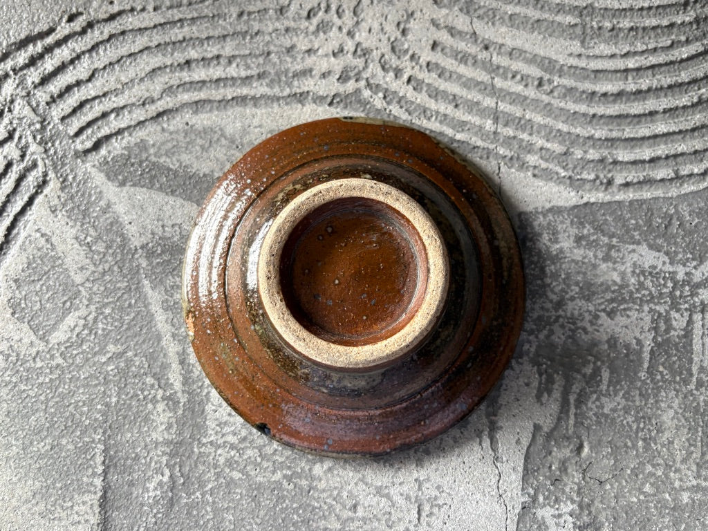 キマノ陶器【栃木】木間伸哉　ひかり　4寸リム皿63