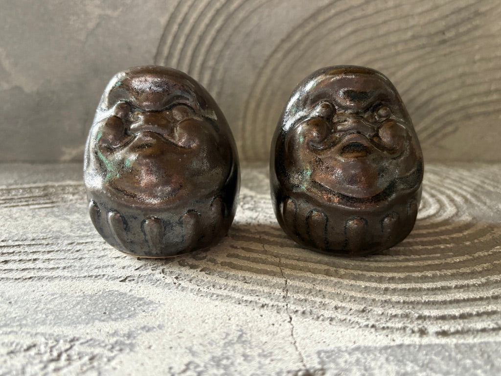 キマノ陶器【栃木】木間伸哉　ひかり　だるま おきもの　すず63
