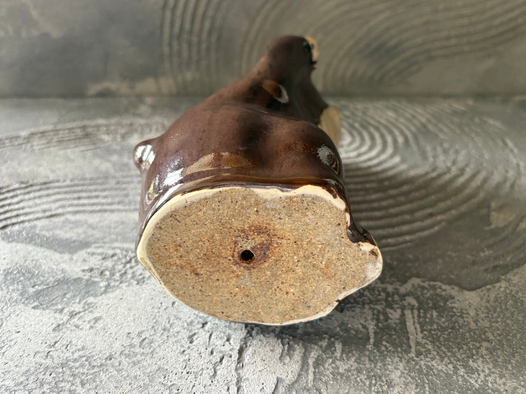 キマノ陶器【栃木】木間伸哉　ひかり　猫おきもの　大62