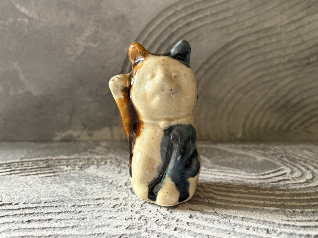 キマノ陶器【栃木】木間伸哉　ひかり　猫おきもの　すず60