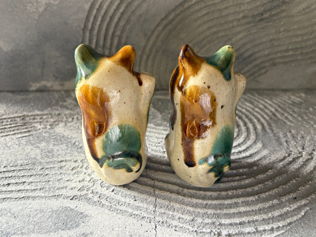 キマノ陶器【栃木】木間伸哉　ひかり　猫おきもの　すず53