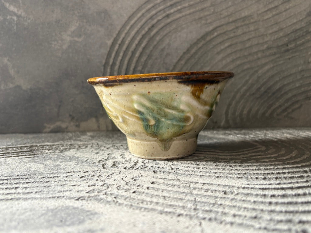 キマノ陶器【栃木】木間伸哉　ひかり　4寸マカイ　お茶碗42