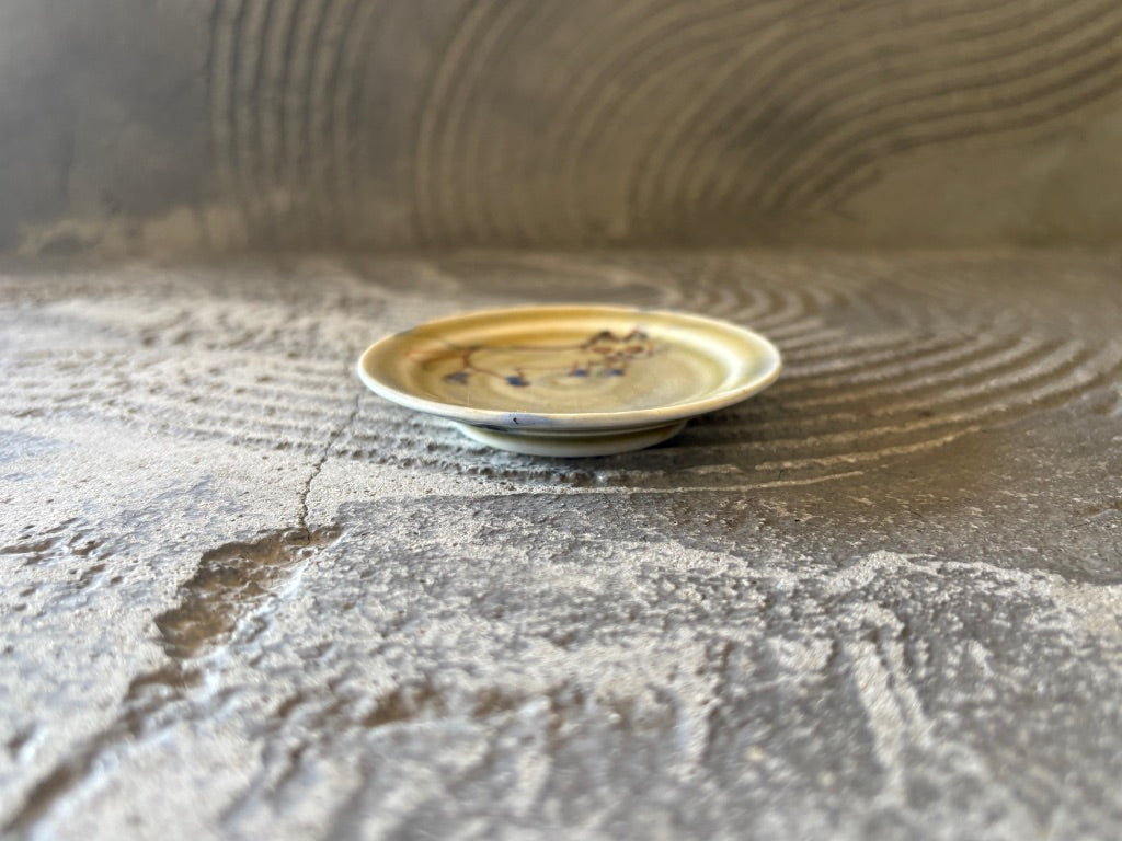 【京都】ヤマカワ　ミユキ　　豆皿　ねこいろいろ　56