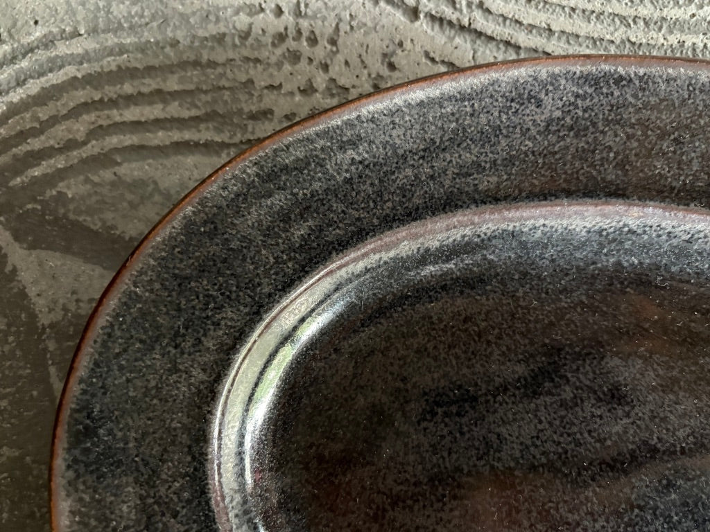 【栃木】今井　律湖　オーバル皿16