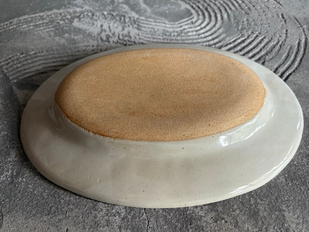 【栃木】今井　律湖　オーバル皿15