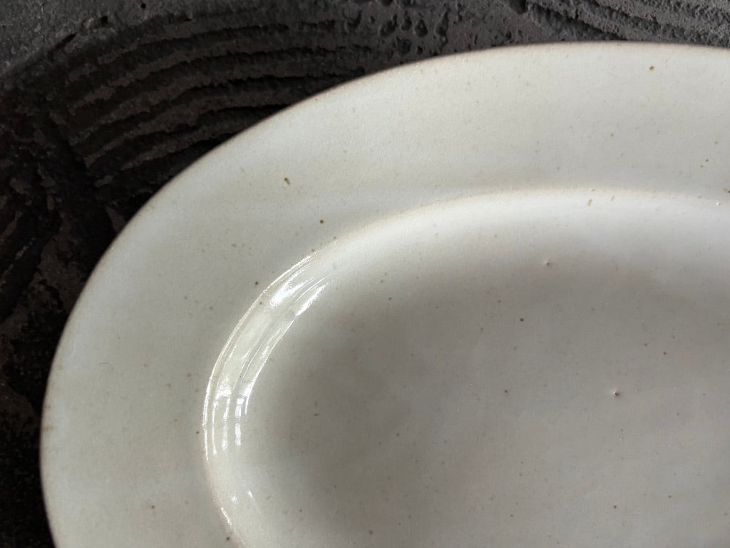 【栃木】今井　律湖　オーバル皿15