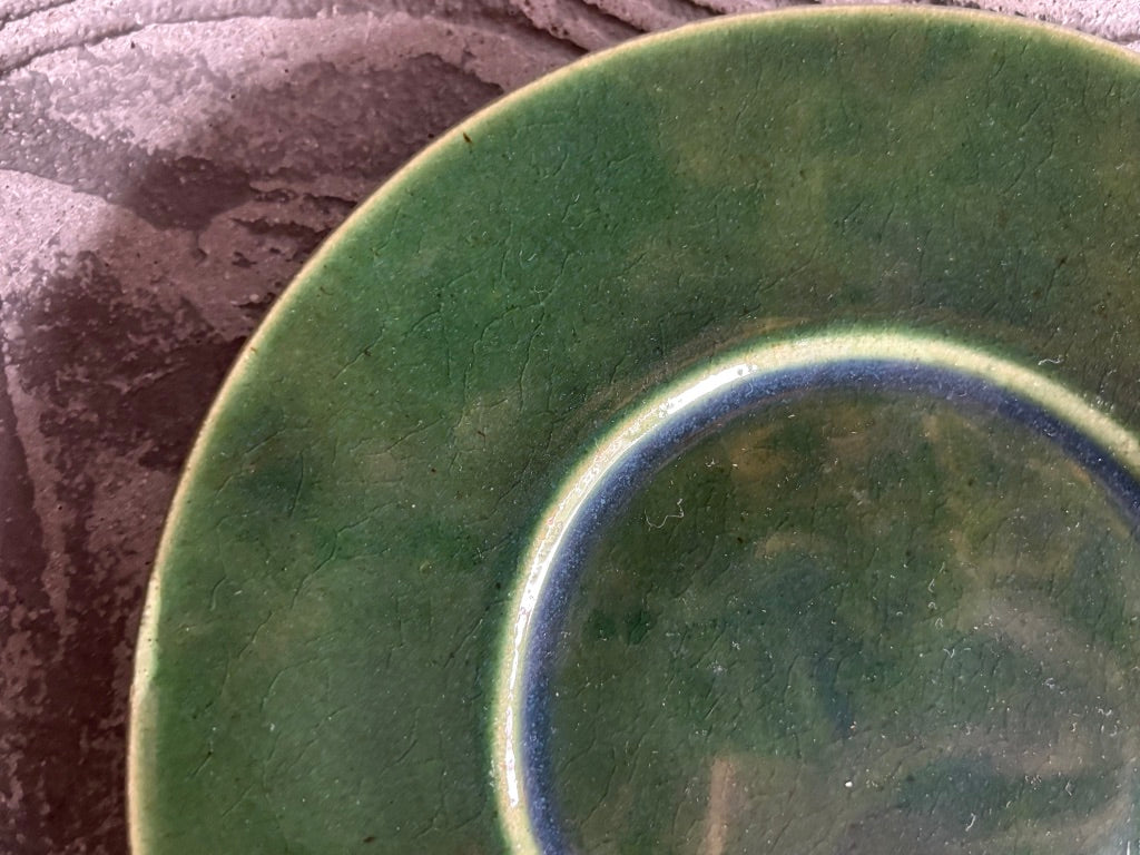 【栃木】今井　律湖　ワイドリムプレート皿8