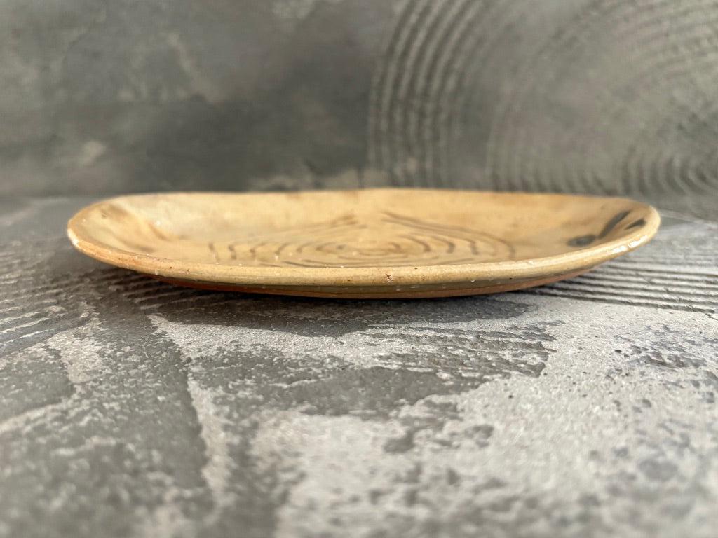 用窯【熊本】北川麦彦　オーバル皿中44