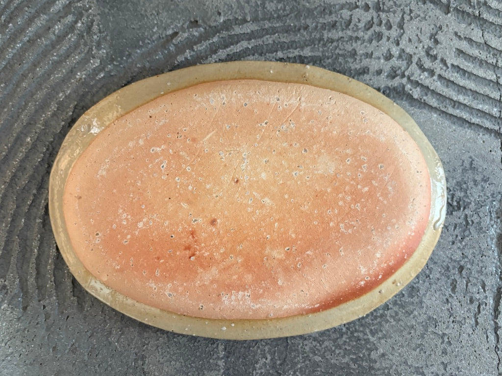 用窯【熊本】北川麦彦　オーバル皿中44