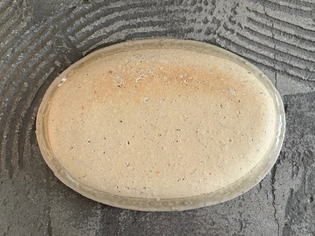 用窯【熊本】北川麦彦　オーバル皿中42