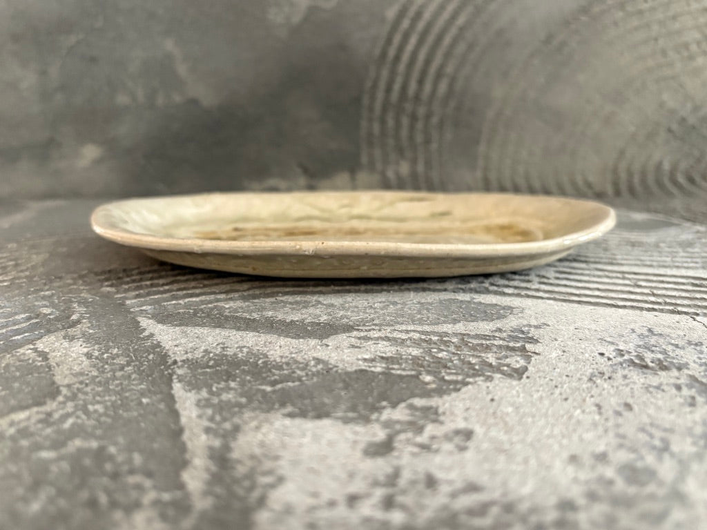 用窯【熊本】北川麦彦　オーバル皿中42