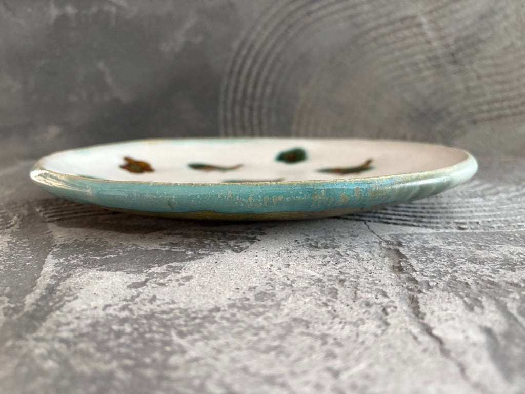 【栃木】岡本芳久　楕円皿45
