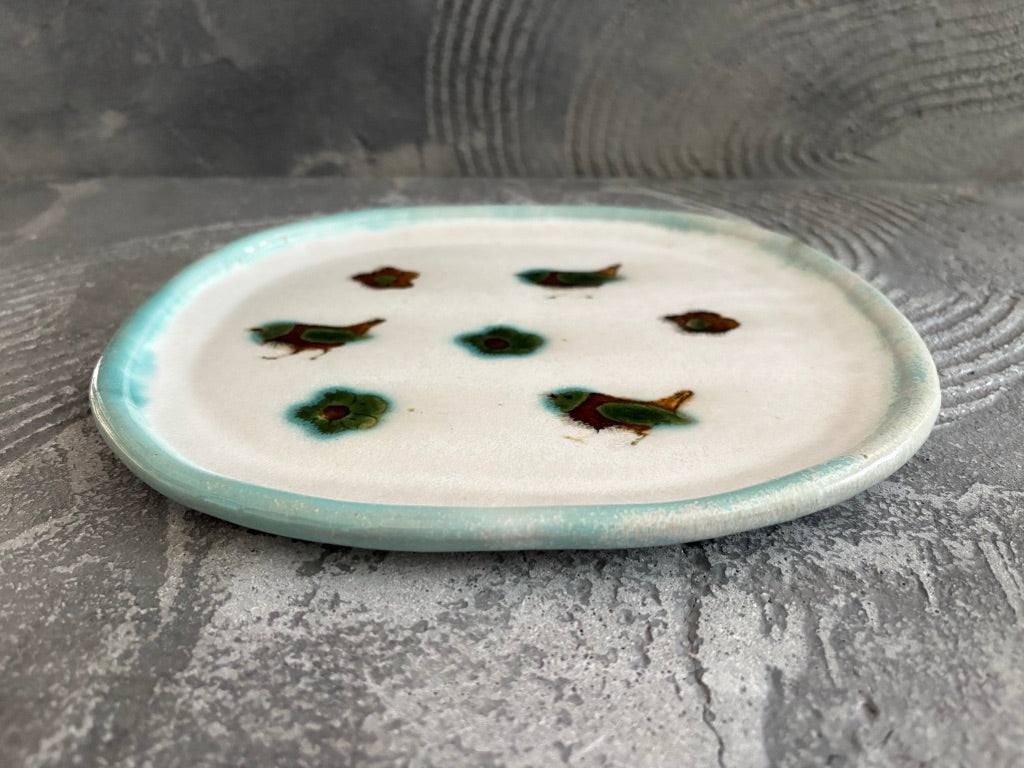 【栃木】岡本芳久　ラウンドプレート皿42