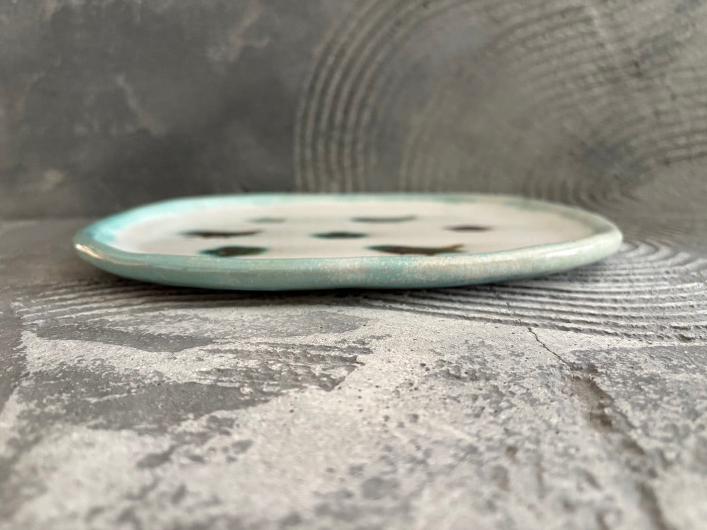 【栃木】岡本芳久　ラウンドプレート皿42