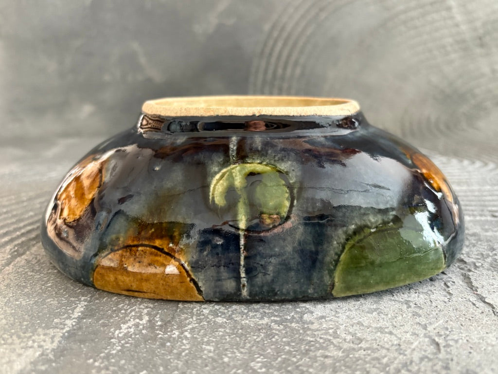 【栃木】岡本芳久　楕円鉢16