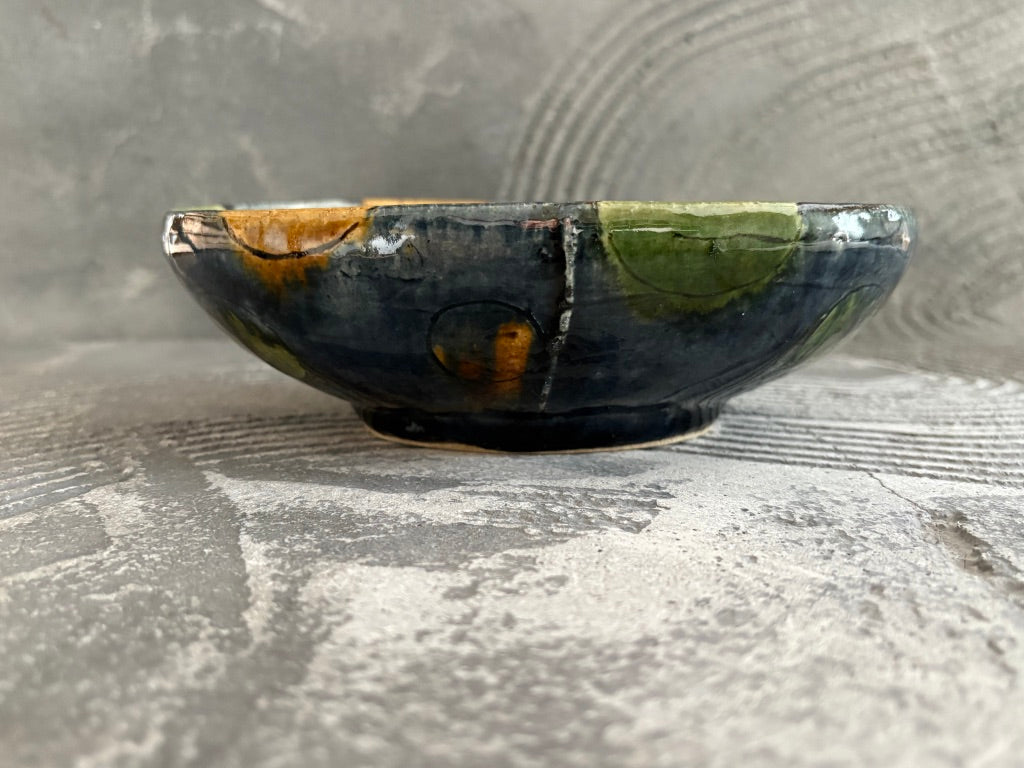 【栃木】岡本芳久　楕円鉢16