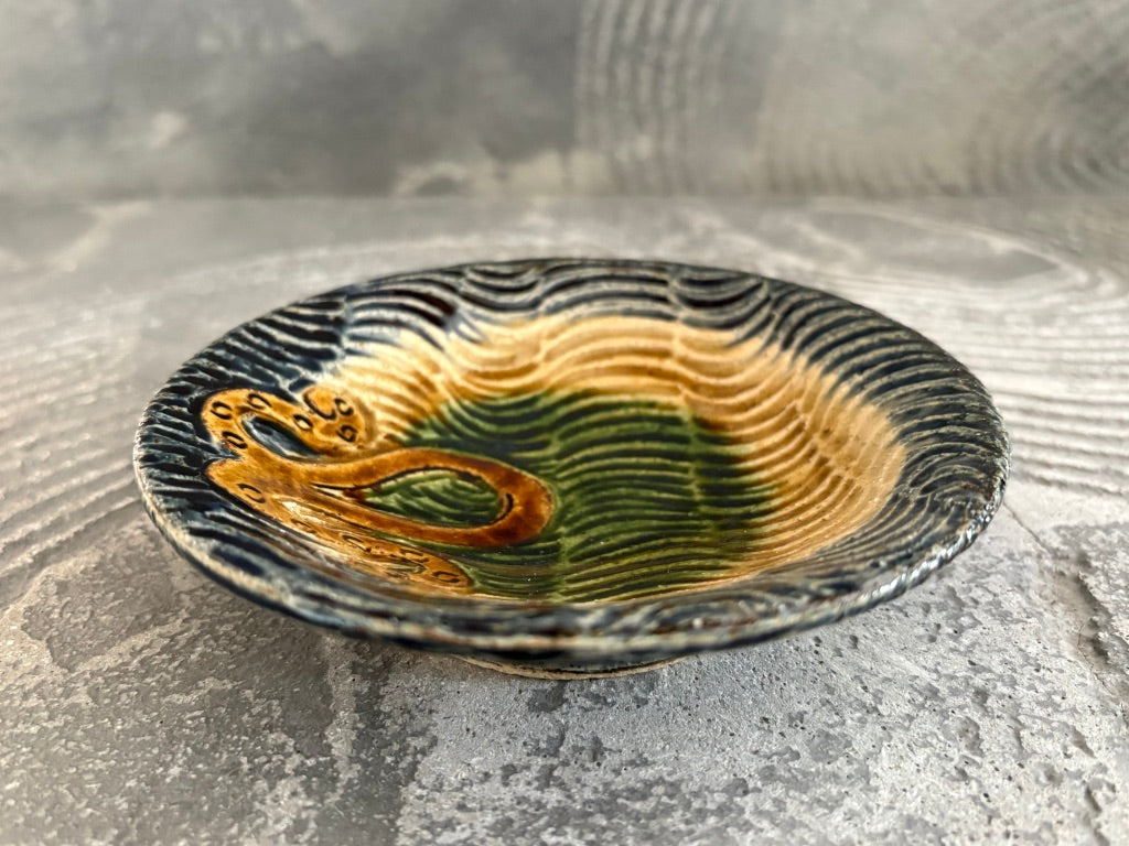 【栃木】岡本芳久　5寸皿10