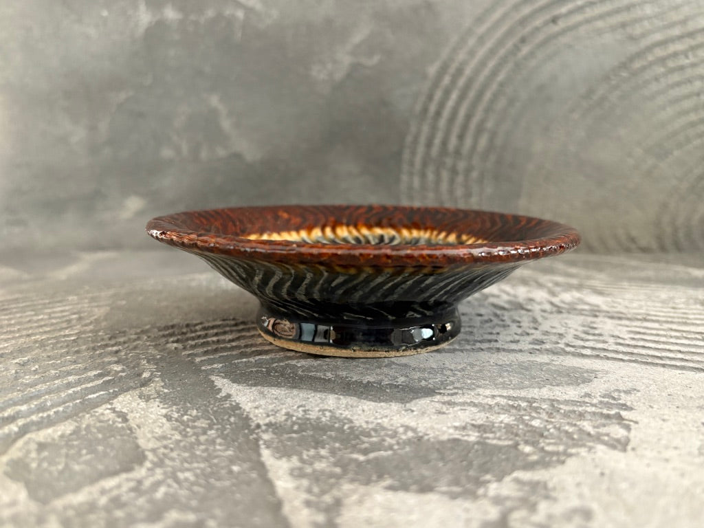 【栃木】岡本芳久　5寸皿9