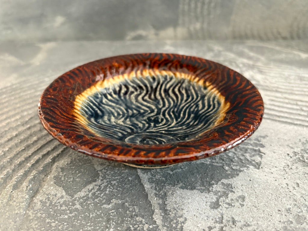 【栃木】岡本芳久　5寸皿9