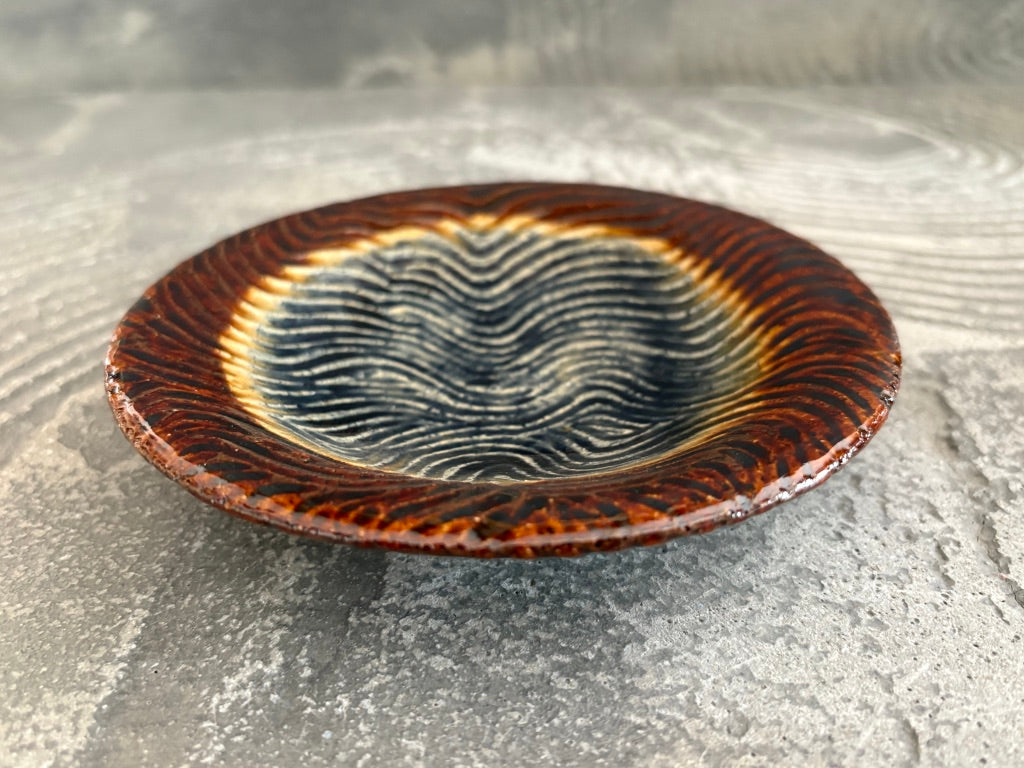 【栃木】岡本芳久　5寸皿8