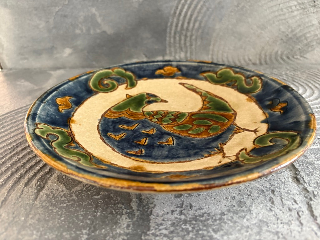 【栃木】岡本芳久　8寸皿4