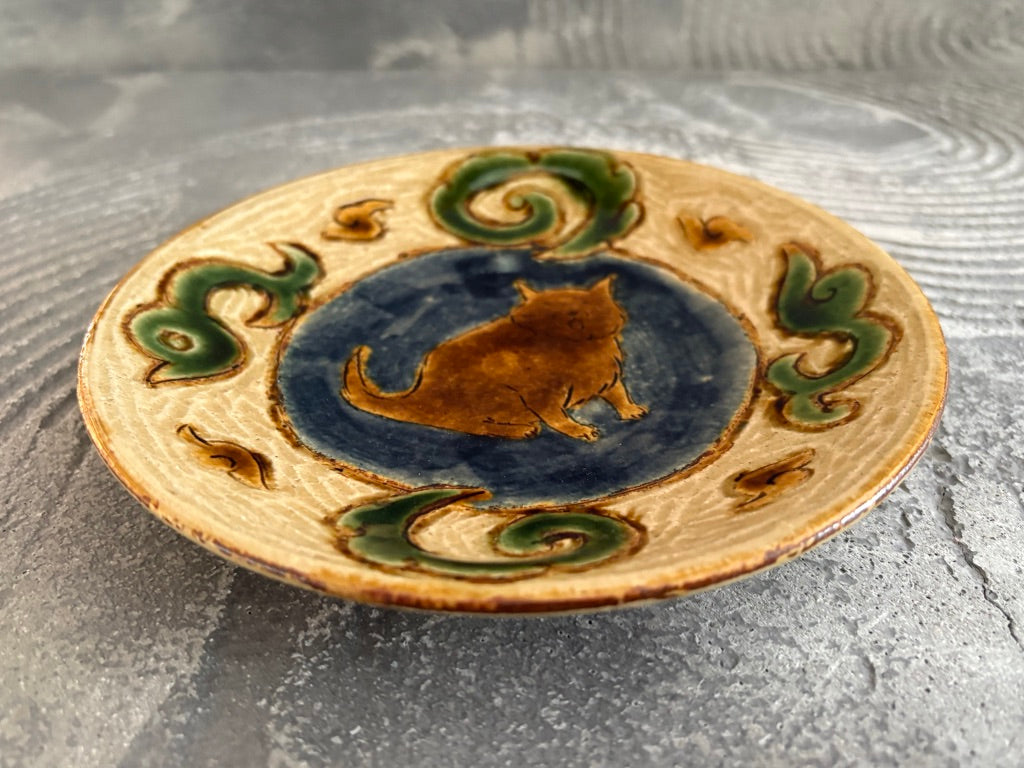 【栃木】岡本芳久　6寸皿3