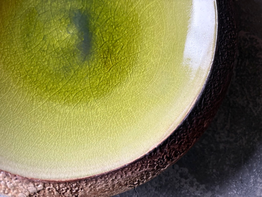 koo pottery【沖縄】仲田雅也　7寸皿14