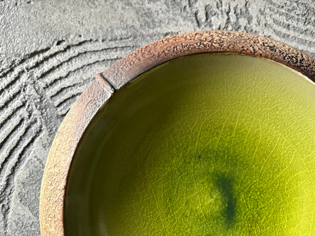 koo pottery【沖縄】仲田雅也　7寸皿14