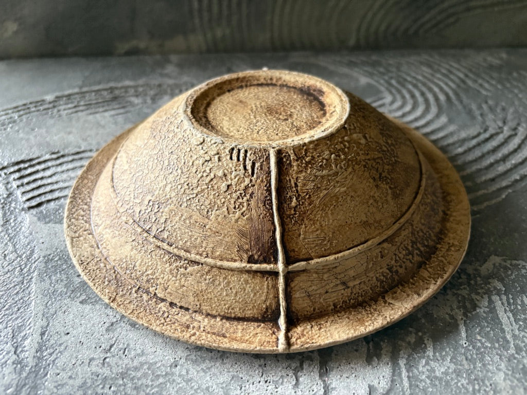 koo pottery【沖縄】仲田雅也　7寸深皿12