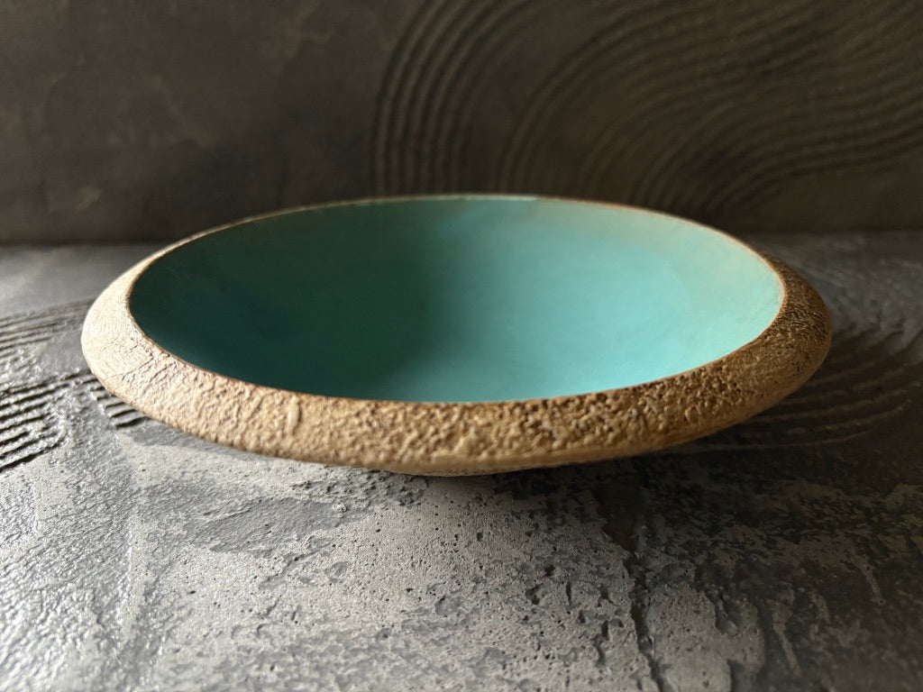 koo pottery【沖縄】仲田雅也　7寸深皿12