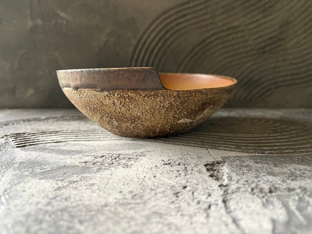 koo pottery【沖縄】仲田雅也　8寸鉢11