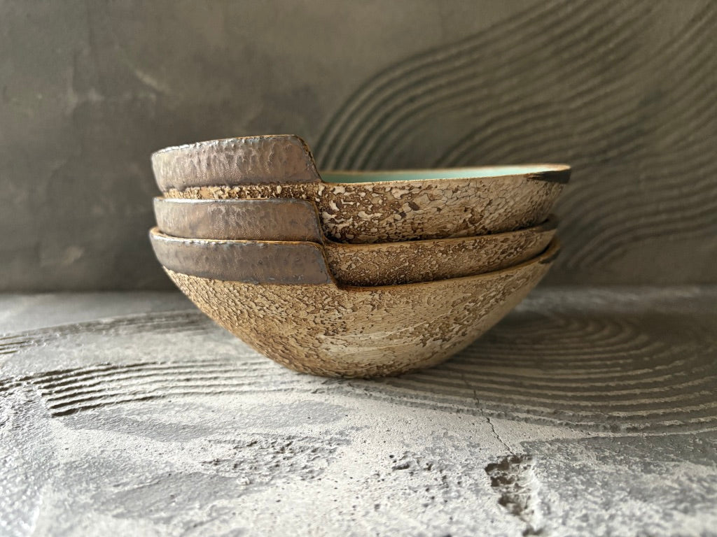 koo pottery【沖縄】仲田雅也　8寸鉢10