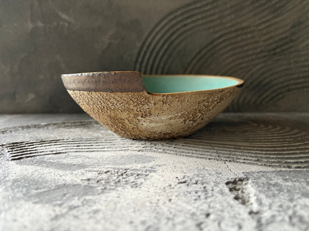 koo pottery【沖縄】仲田雅也　8寸鉢10