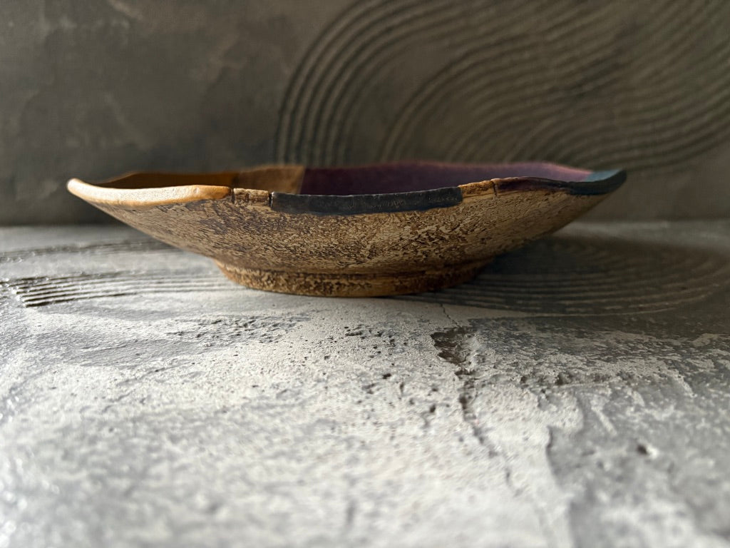 koo pottery【沖縄】仲田雅也　8角8寸皿9