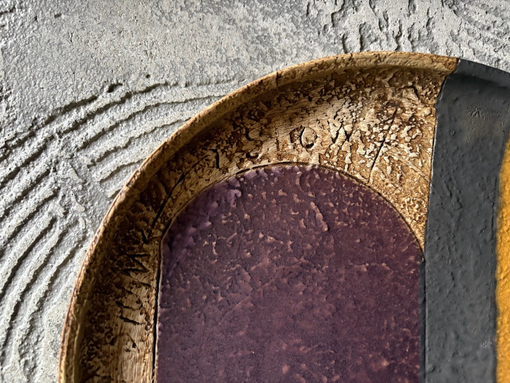 koo pottery【沖縄】仲田雅也　8寸プレート皿5