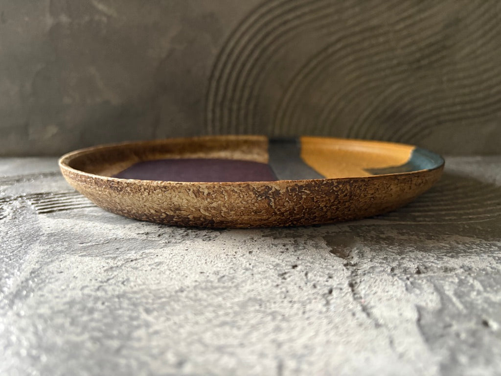 koo pottery【沖縄】仲田雅也　8寸プレート皿5