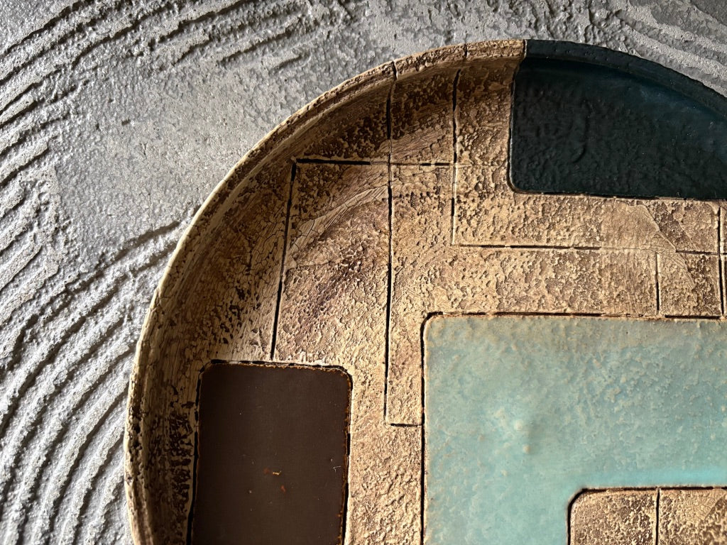 koo pottery【沖縄】仲田雅也　8寸プレート皿4