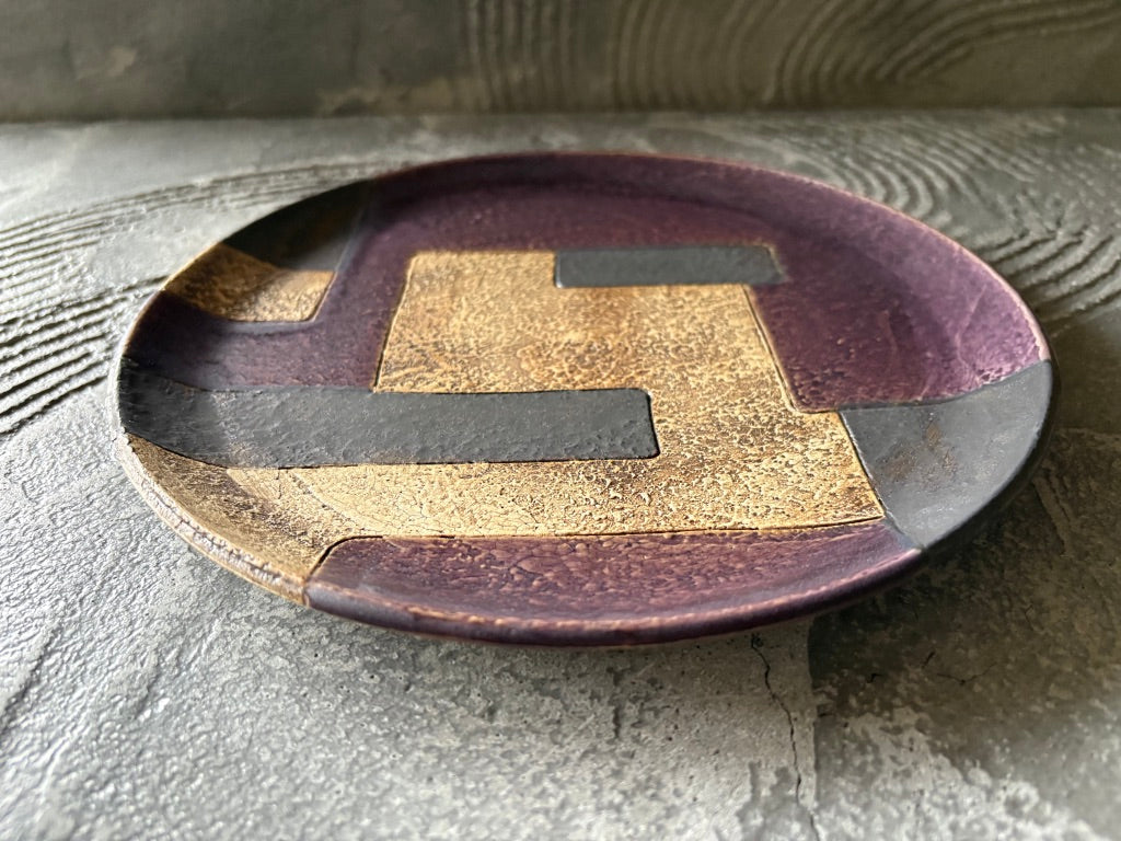 koo pottery【沖縄】仲田雅也　8寸プレート皿3