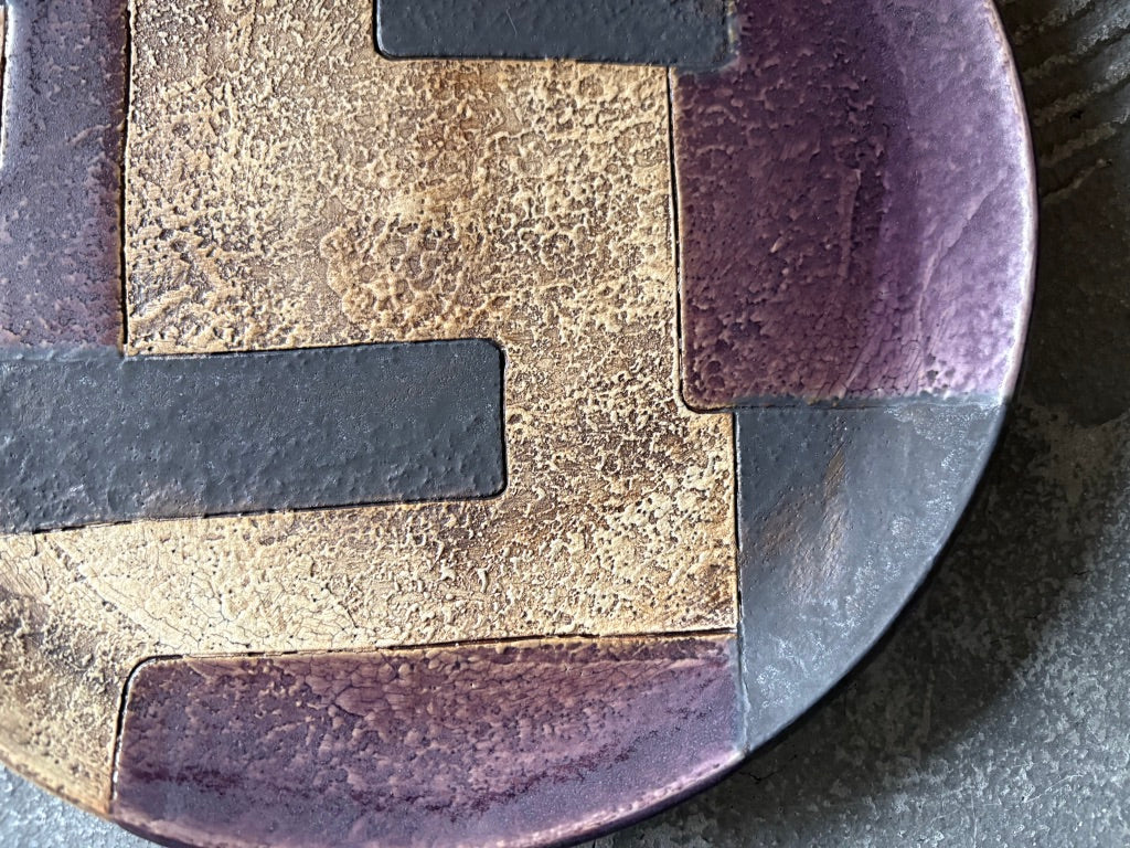koo pottery【沖縄】仲田雅也　8寸プレート皿3