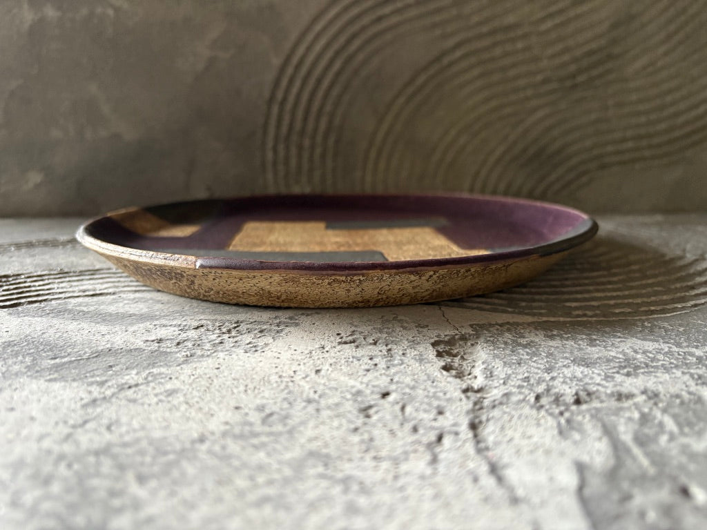 koo pottery【沖縄】仲田雅也　8寸プレート皿3