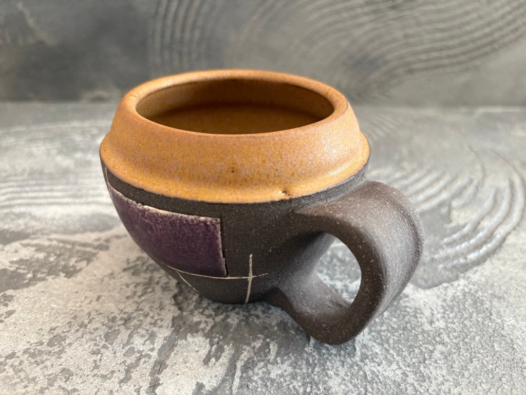 koo pottery【沖縄】仲田雅也　コロコロ　マグカップ73