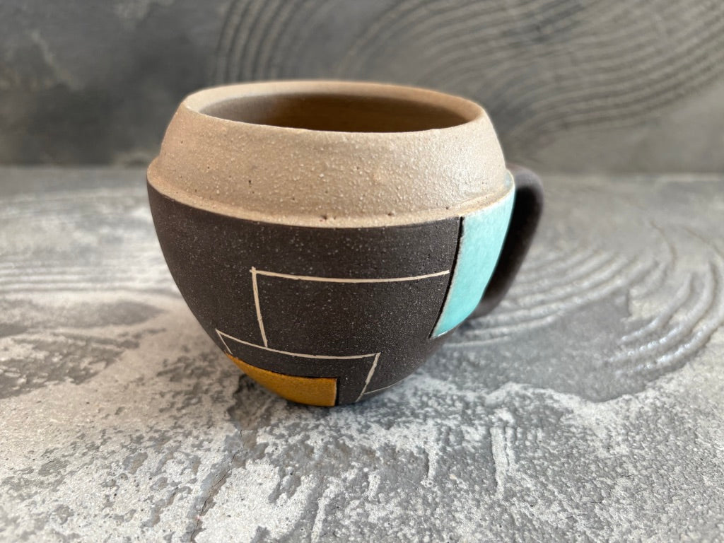 koo pottery【沖縄】仲田雅也　コロコロ　マグカップ72
