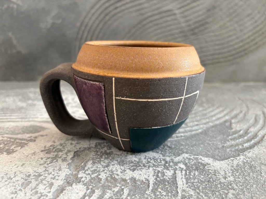 koo pottery【沖縄】仲田雅也　コロコロ　マグカップ73