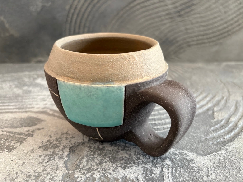 koo pottery【沖縄】仲田雅也　コロコロ　マグカップ72